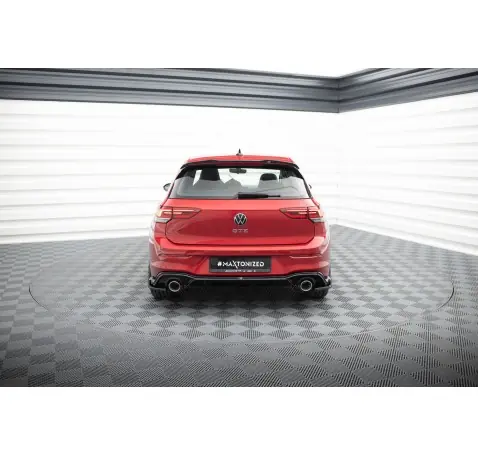 Rajout Du Pare-Chocs Arriere + Faux Pot D'échappement Volkswagen Golf GTE / R-Line Mk8 / Mk8 Facelift