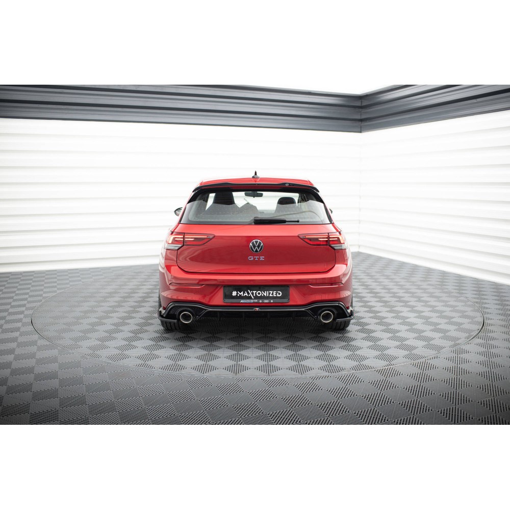 Rajout Du Pare-Chocs Arriere + Faux Pot D'échappement Volkswagen Golf GTE / R-Line Mk8 / Mk8 Facelift