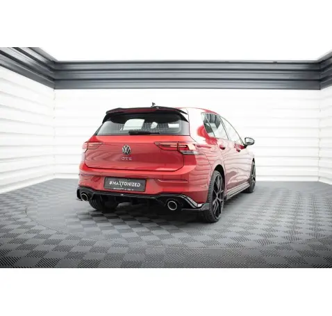 Rajout Du Pare-Chocs Arriere + Faux Pot D'échappement Volkswagen Golf GTE / R-Line Mk8 / Mk8 Facelift