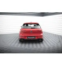 Rajout Du Pare-Chocs Arriere + Faux Pot D'échappement Volkswagen Golf GTE / R-Line Mk8 / Mk8 Facelift
