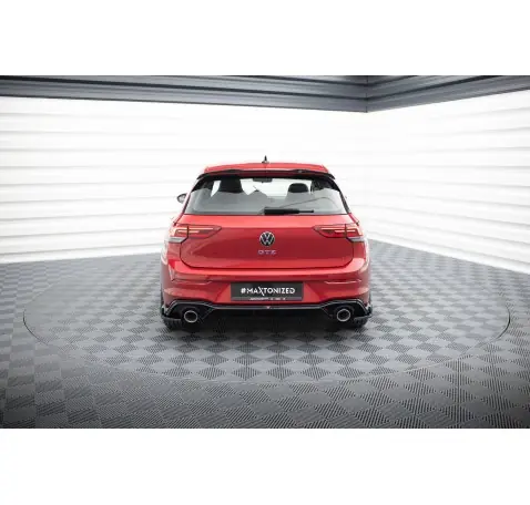 Rajout Du Pare-Chocs Arriere + Faux Pot D'échappement Volkswagen Golf GTE / R-Line Mk8 / Mk8 Facelift
