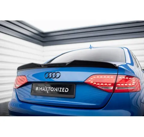 Spoiler Cap 3D Audi A4 Sedan B8 Spoiler Cap 3D Audi A4 Sedan B8
