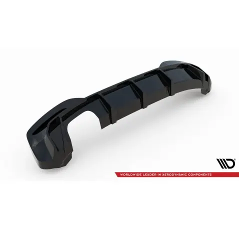 Diffuseur Arrière Complet V.3 BMW 1 M-Pack F20 Facelift (Version double échappement simple face)
