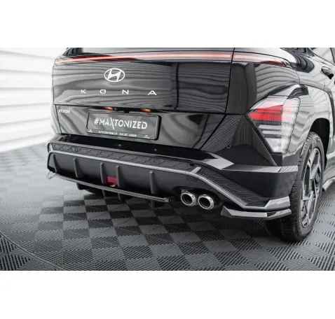 Arriere Splitter (avec une barre verticale) Hyundai Kona N-Line Mk2