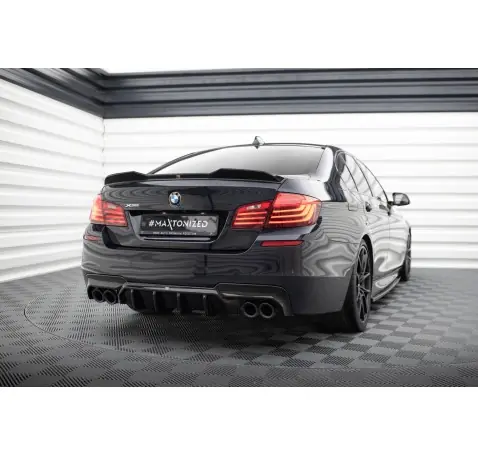 Diffuseur Arrière Complet V.2 BMW 5 M-Pack F10 / F11 (Version avec deux doubles échappements)