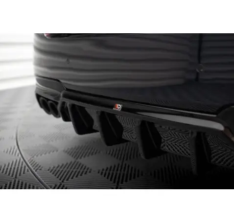 Diffuseur Arrière Complet V.2 BMW 5 M-Pack F10 / F11 (Version avec deux doubles échappements)