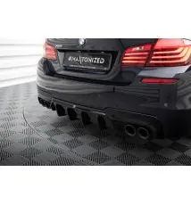 Diffuseur Arrière Complet V.2 BMW 5 M-Pack F10 / F11 (Version avec deux doubles échappements)