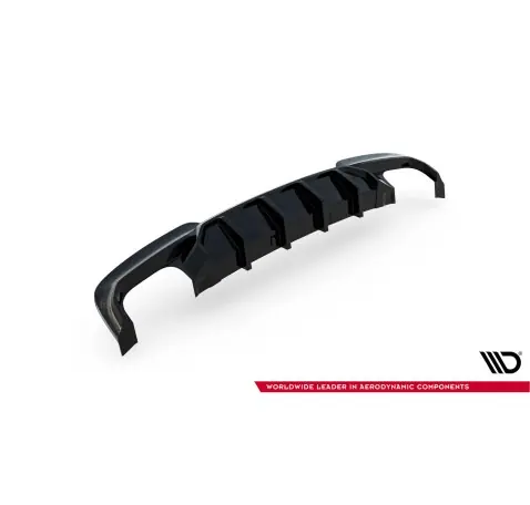 Diffuseur Arrière Complet V.2 BMW 5 M-Pack F10 / F11 (Version avec deux doubles échappements)