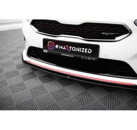 Street Pro Lame Du Pare-Chocs Avant Kia Ceed GT Mk3 / Proceed Mk1