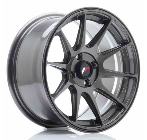 JR Wheels JR11 16x8 ET25 4x100 Hyper Gray