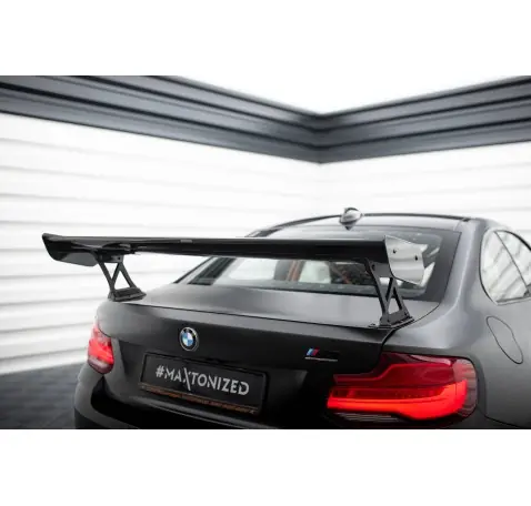 Carbon Spoiler With External Brackets Uprights BMW M2 F87 / 2 / 2 M-Pack F22