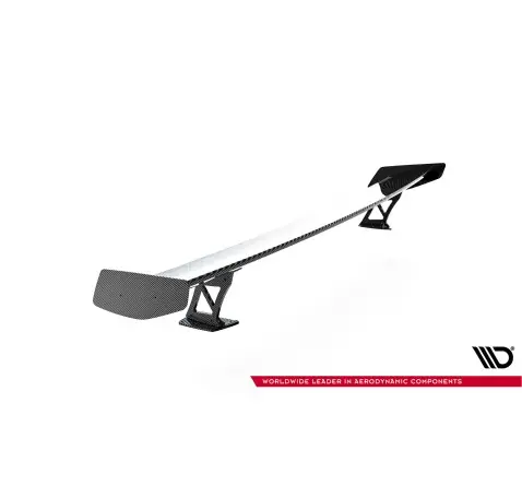 Carbon Spoiler With External Brackets Uprights BMW M2 F87 / 2 / 2 M-Pack F22