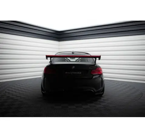 Carbon Spoiler With External Brackets Uprights + LED BMW M2 F87 / 2 / 2 M-Pack F22