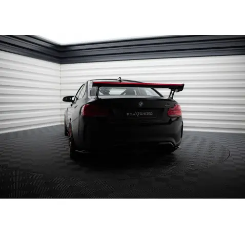 Carbon Spoiler With External Brackets Uprights + LED BMW M2 F87 / 2 / 2 M-Pack F22