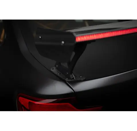Carbon Spoiler With External Brackets Uprights + LED BMW M2 F87 / 2 / 2 M-Pack F22