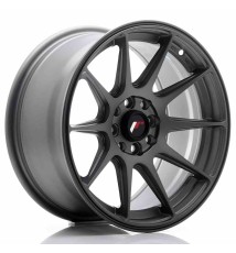 JR Wheels JR11 16x8 ET25 4x100/108 Matt Gun Metal