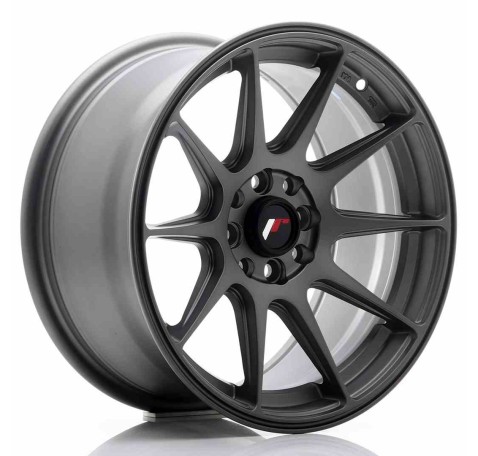 JR Wheels JR11 16x8 ET25 4x100/108 Matt Gun Metal