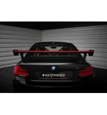 Carbon Spoiler With External Brackets Uprights + LED BMW M2 F87 / 2 / 2 M-Pack F22