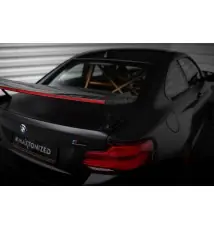 Carbon Spoiler With External Brackets Uprights + LED BMW M2 F87 / 2 / 2 M-Pack F22