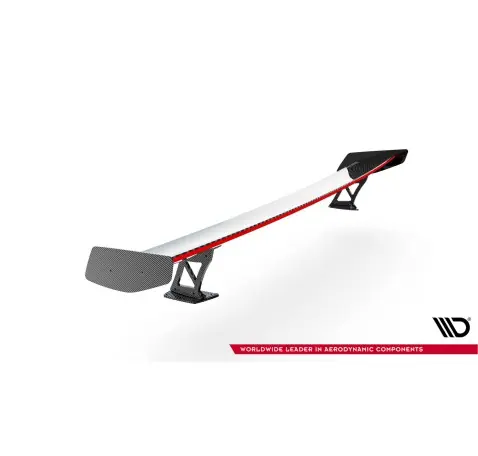 Carbon Spoiler With External Brackets Uprights + LED BMW M2 F87 / 2 / 2 M-Pack F22