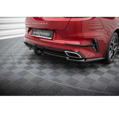 Arriere Splitter (avec une barre verticale) Kia ProCeed GT-Line Mk1