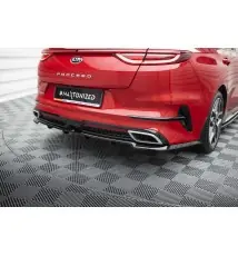 Arriere Splitter (avec une barre verticale) Kia ProCeed GT-Line Mk1