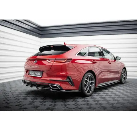 Arriere Splitter (avec une barre verticale) Kia ProCeed GT-Line Mk1