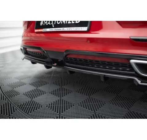 Arriere Splitter (avec une barre verticale) Kia ProCeed GT-Line Mk1