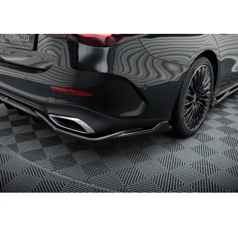 Arriere Splitter (avec une barre verticale) Mercedes-Benz E AMG-Line Sedan / Estate W214