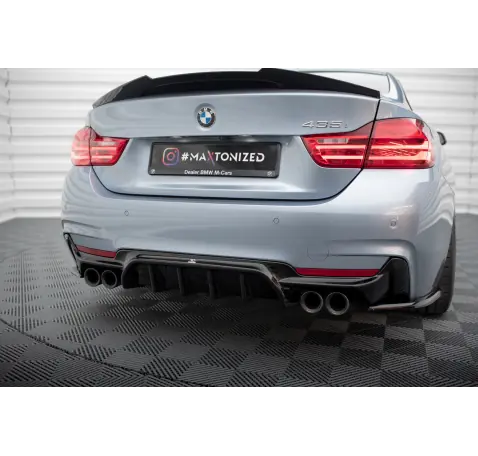 Diffuseur Arrière Complet BMW 4 Coupe / Gran Coupe / Cabrio M-Pack F32 / F36 / F33 (Version avec double échappement des deux cô Diffuseur Arrière Complet BMW 4 Coupe / Gran Coupe / Cabrio M-Pack F32 / F36 / F33 (Version avec double échappement des deux cô