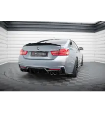 Diffuseur Arrière Complet BMW 4 Coupe / Gran Coupe / Cabrio M-Pack F32 / F36 / F33 (Version avec double échappement des deux cô