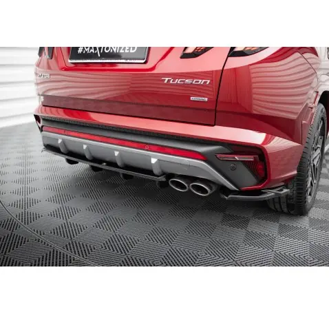 Arriere Splitter (avec une barre verticale) Hyundai Tucson N-Line Mk4
