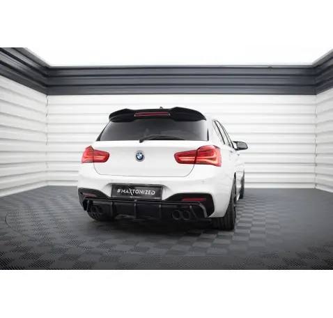 Diffuseur Arrière Complet V.3 BMW 1 M-Pack / M140i F20 Facelift (Version avec double échappement des deux côtés)