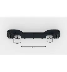 Diffuseur Arrière Complet V.3 BMW 1 M-Pack / M140i F20 Facelift (Version avec double échappement des deux côtés)