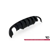 Diffuseur Arrière Complet Audi A5 Coupe / Cabrio S-Line 8T (Version avec échappements simples des deux côtés)