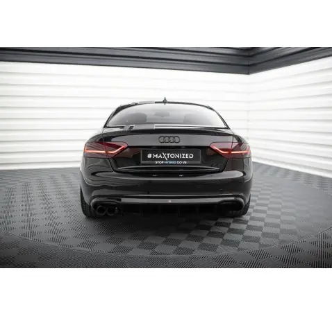 Diffuseur Arrière Complet Audi A5 Coupe / Cabrio S-Line 8T (Version double échappement simple face)
