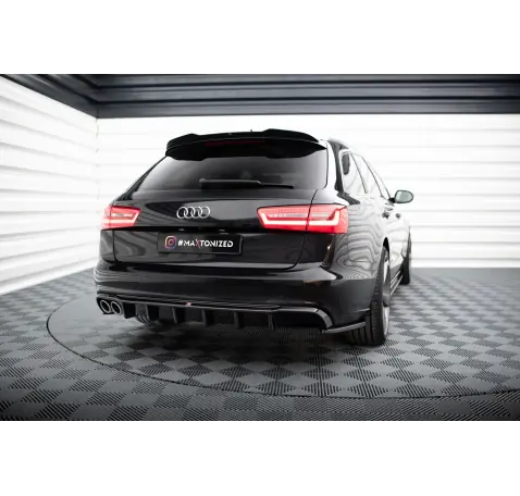 Diffuseur Arrière Complet Audi A6 Sedan / Avant C7 (Version double échappement simple face)