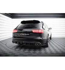 Diffuseur Arrière Complet Audi A6 Sedan / Avant C7 (Version avec double échappement des deux côtés)