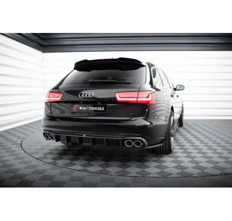 Diffuseur Arrière Complet Audi A6 Sedan / Avant C7 (Version avec double échappement des deux côtés)