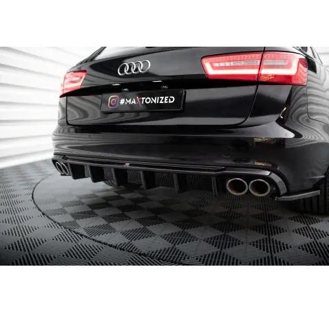 Diffuseur Arrière Complet Audi A6 Sedan / Avant C7 (Version avec double échappement des deux côtés)