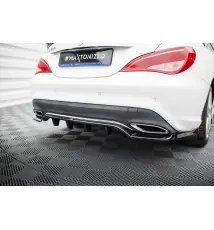 Arriere Splitter (avec une barre verticale) Mercedes-Benz CLA C117 Facelift