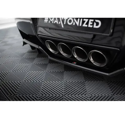 Central Arriere Splitter (avec une barre verticale) Chevrolet Corvette C7