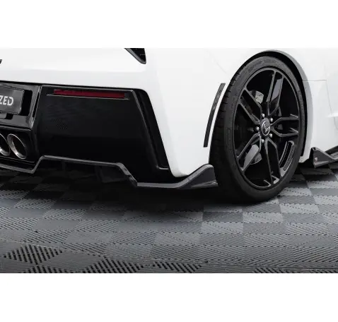 Central Arriere Splitter (avec une barre verticale) Chevrolet Corvette C7