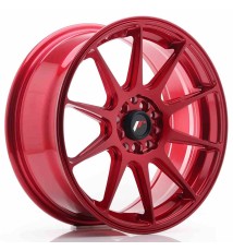 JR Wheels JR11 17x7,25 ET35 5x100/114,3 Platinum Red
