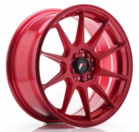 JR Wheels JR11 17x7,25 ET35 5x100/114,3 Platinum Red