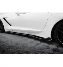 Rajouts Des Bas De Caisse V.2 Chevrolet Corvette Stingray C7