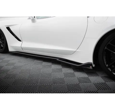 Rajouts Des Bas De Caisse V.2 Chevrolet Corvette Stingray C7