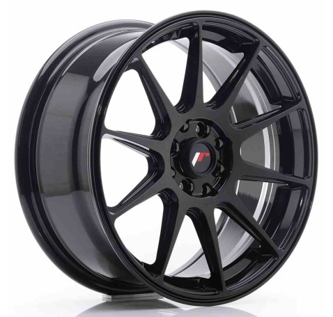 JR Wheels JR11 17x7,25 ET35 5x112/114,3 Glossy Black