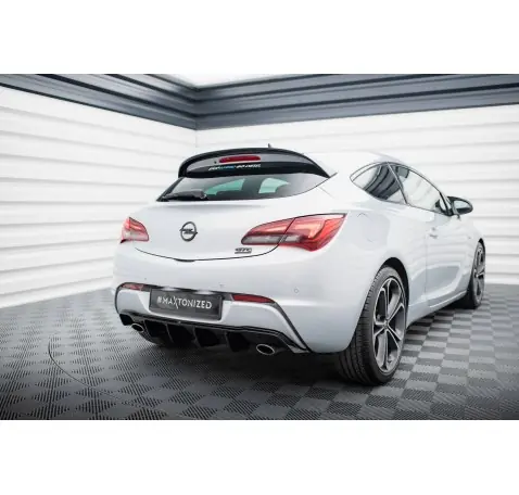 Diffuseur Arrière Complet Opel Astra GTC OPC-Line J (Version avec échappements simples des deux côtés) Diffuseur Arrière Complet Opel Astra GTC OPC-Line J (Version avec échappements simples des deux côtés)