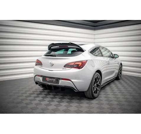 Diffuseur Arrière Complet Opel Astra GTC OPC-Line J (Version avec échappement simple d'un côté)